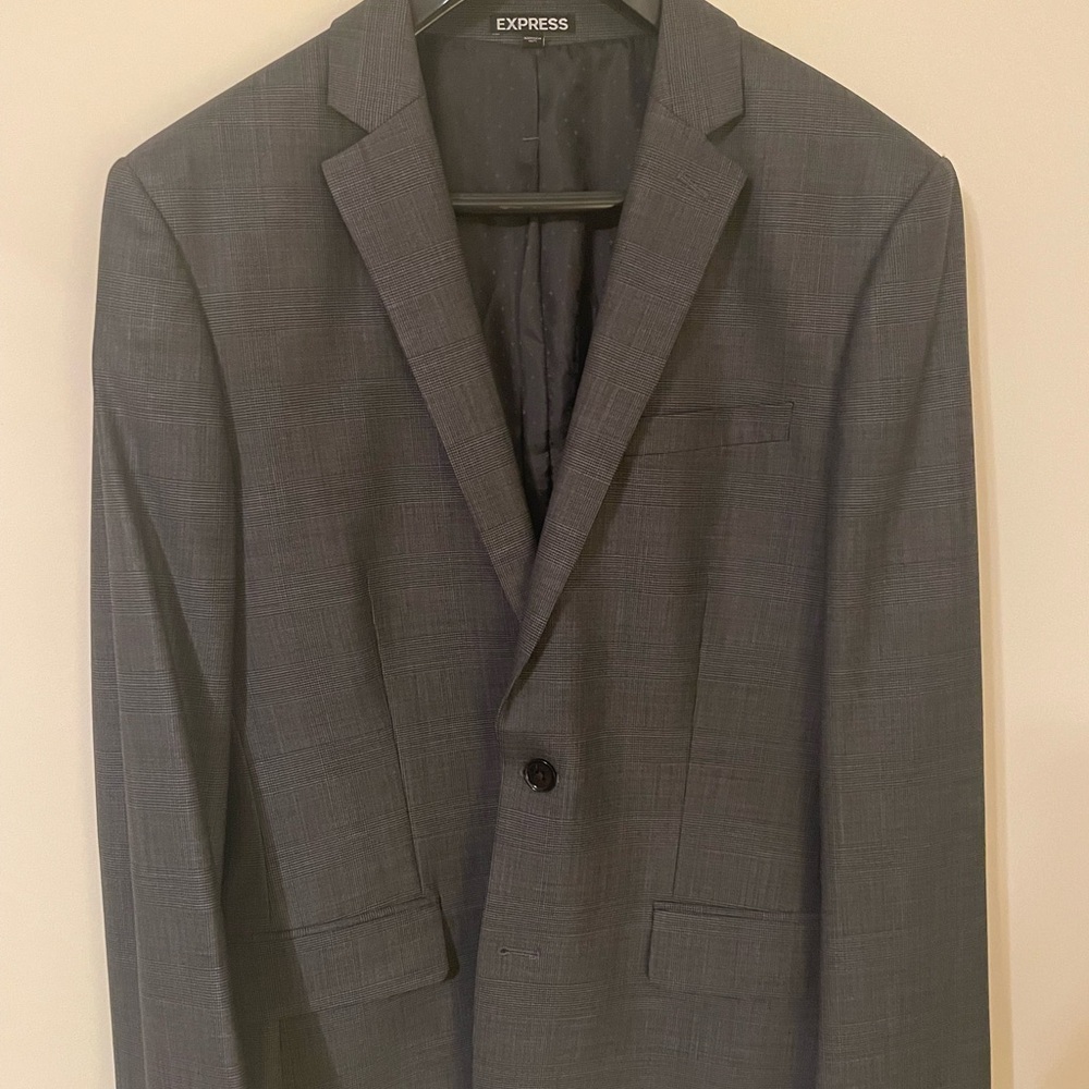 Express Men's Charcoal Blazer